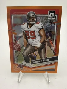 2023 Panini Donruss Optic - Warren Sapp #187 Orange Prizm /249 - Bild 1 von 3