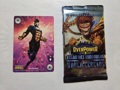 NYCC 2025 Invincible Overpower Promo Card Philip Tan RARE 7 Comic Con PLUS PACK - Image 1 of 4