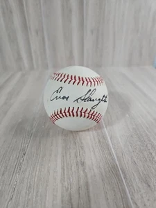 Enos Slaughter Signed Auto Baseball St Louis Cardinals - Picture 1 of 4
