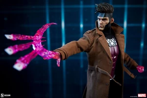 X-MEN~GAMBIT~DELUXE~SIXTH SCALE FIGURE~MARVEL / SIDESHOW~MIBS - Picture 1 of 14