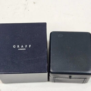 GRAFF empty jewelry box Made of leather - Picture 1 of 10