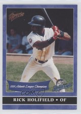 2000 Multi-Ad Sports Bridgeport Bluefish 1999 Champions Set Rick Holifield #33