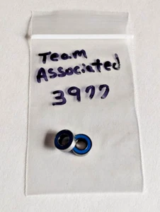 3977 Team Associated 3/16 x 3/8 Rubber Sealed Bearings (2) - ASC3977 No Label - Picture 1 of 2