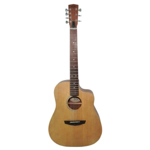 Neue Akustikgitarre 7 Saiten Сutaway, Made in Ukraine SunCity Sand Naturholz - Bild 1 von 11