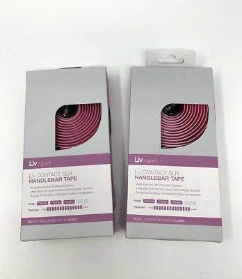 Cinta de barra Giant Liv Contact SLR blanca/rosa (2 juegos) nueva Foto 1 de 4