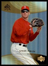 2005 Upper Deck Reflections Steve Finley Los Angeles Angels #55