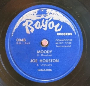 Joe Houston & Orchstra 78 RPM / Moody & Sabre-Jet (72-0524-HS) - Bild 1 von 2