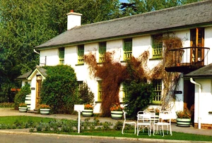 Goodhews Hogsmill Taverne Restaurant Surrey England c 1980er Jahre kontinentale Postkarte - Bild 1 von 2