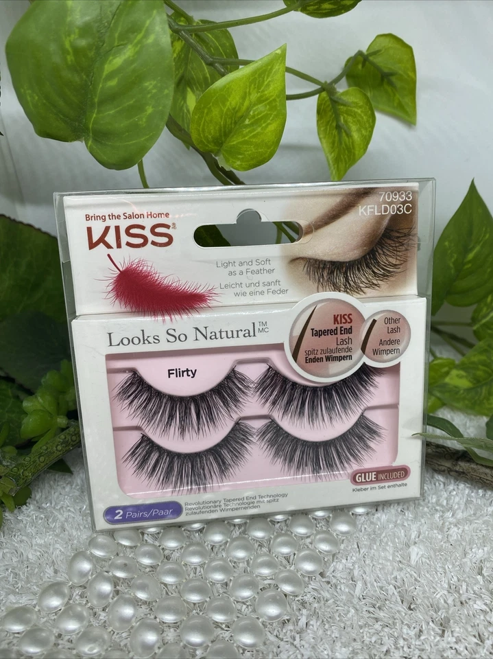 KISS Look So Natural - Künstliche Wimpern - 70933 - Flirty
