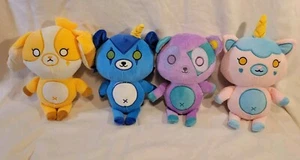 Krew District Teddy Bear Plush Lot [4] - Funneh, Rainbow, Gold, & Lunar  - Picture 1 of 6