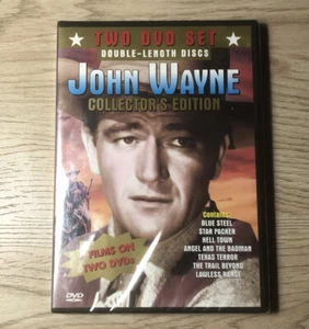 "John Wayne Collector's Edition" Two DVD Set Double-Length Discs New 7 Films - Picture 1 of 11