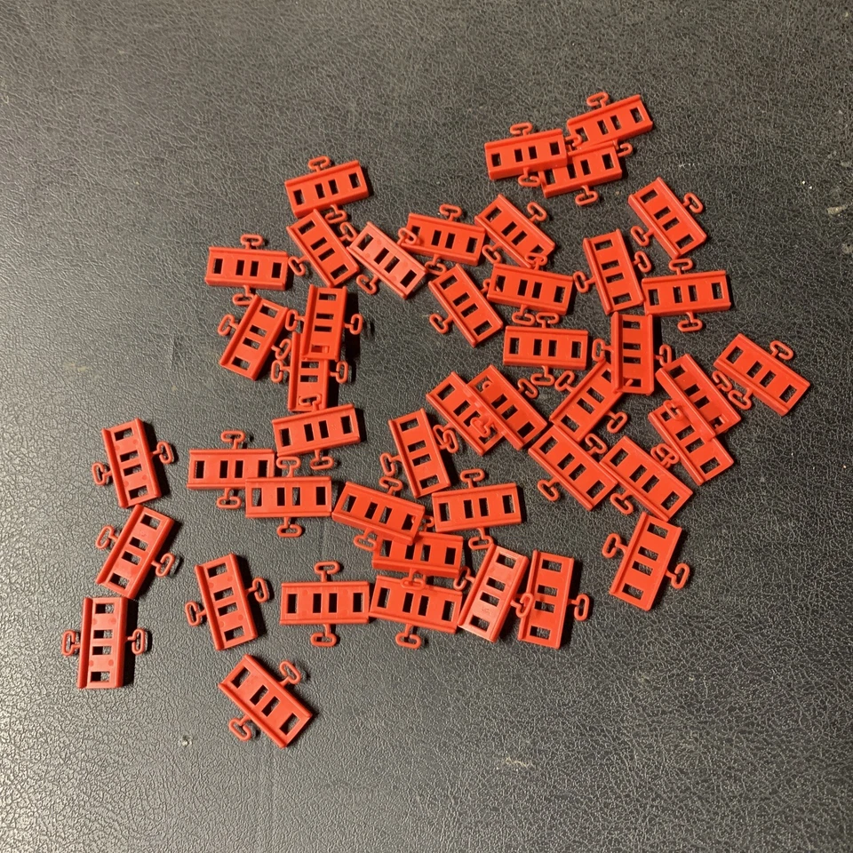 Skyrail Quercetti Suspension & Roller Coaster Track Connectors Parts 44 pieces - Image 1 of 1