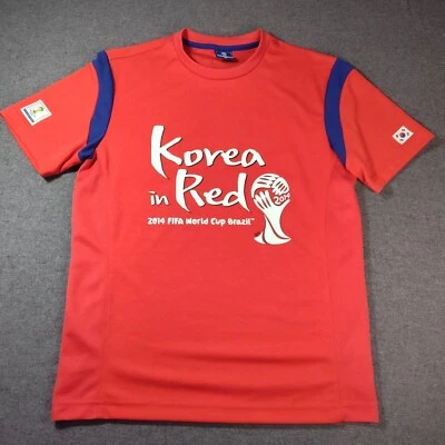 韩国国际足联世界杯韩国红虎足球球衣M — 第 1/4 张图片
