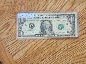 EXTREMELY RARE 2013 San Francisco Star Note Run #1 80K L00013197* - Picture 1 of 2
