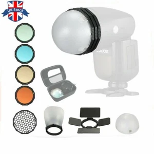 UK Unbranded TR-09 Magnetic Round Head Accessory Kit For Godox AD200 V1 Flash - Picture 1 of 12