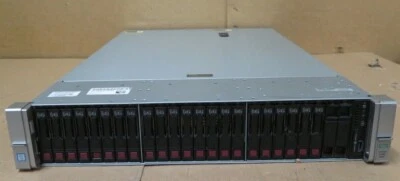 HP DL380 G9 2 8C E5-2630v3 DDR4 Ram 22.96TB HDD LARGE SPEC 26-Bay 2.5" 2U Server - Image 1 of 4