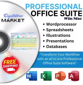 Office Suite 2023 Procesador de textos Hoja de cálculo Base de datos DTP - Imagen 1 de 2