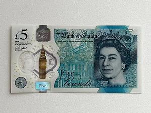 2016 £5 X 3 Bank of England Note UK Pound Polymer Note Gem UNC - Picture 1 of 2