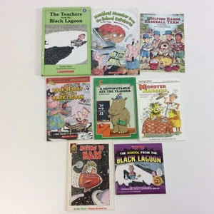 Jared Lee Mike Thaler Black Lagoon Kindergarten 1st Grade 8 Picture Book Lot - Imagen 1 de 4