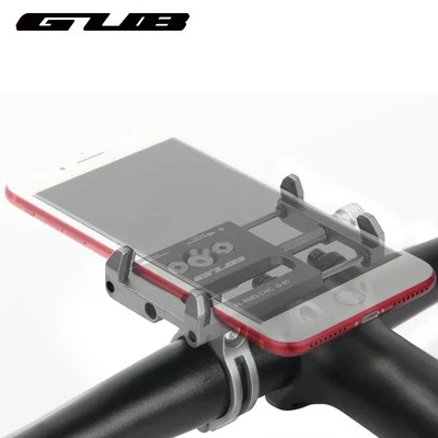 Aluminum Universal Bike Bicycle Motorcycle Handlebar Phone Mount Phone Holder - Image 1 of 4