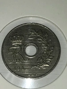 Denmark 25 Ore Coin 1968 SN610 - Foto 1 di 6