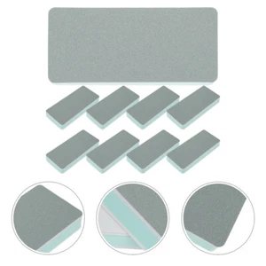 10 pièces bloc de polissage papier de verre pour ponceuse électrique tampons de ponçage éponge - Photo 1/12