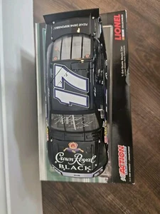 Signed! 2011 Matt Kenseth 1:24 #17 Crown Black Ford Fusion Roush Fenway Nascar - Picture 1 of 8