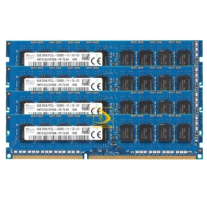 SK Hynix 4x 8GB 2Rx8 DDR3L 1600MHZ PC3-12800E 240Pin DIMM Desktop Memory RAM - Picture 1 of 6