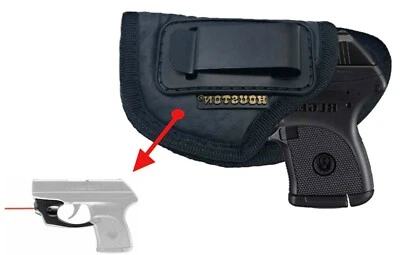 LEFT HANDED Houston IWB Soft Holster for Ruger LCP 380 With Laser - Image 1 of 4