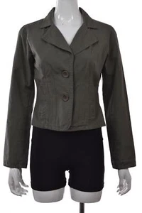 Blazer BB Dakota Talla M Verde Manga Larga Algodón Chaqueta Básica Blazer - Imagen 1 de 4