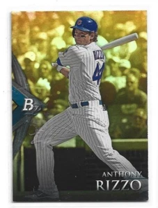 2014 Bowman Platinum Gold Anthony Rizzo #66 - Picture 1 of 1