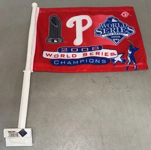 2008 Philadelphia Phillies World Series Champions Car Truck MLB Flag - Picture 1 of 11