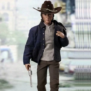 Figura de acción CGL Toys The Walking Dead Carl Grimes 12 pulgadas muñeca masculina modelo MF-06 - Imagen 1 de 8