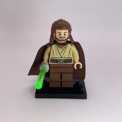 LEGO Star Wars Minifigura #7961 - Qui-Gon Jinn - sw0322 - Ver Descripción Foto 1 de 4