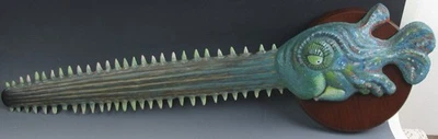 Dr. Seuss Unorthodox Taxidermy Sculpture Sawfish  Limited Edition - Image 1 of 4