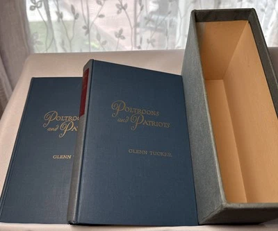 Poltroons and Patriots | Glenn Tucker | 2 Vol. Set | War of 1812 | HC/ SC 1954 | - Image 1 of 4