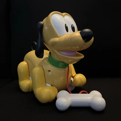 Plutón Pull Roll Along Ladrando Musical Cachorro Perro Disney Parques Temáticos Exclusivo Foto 1 de 4