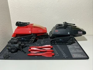 rare vintage 1983 GI Joe Red Hiss Sentry & Missile System S.M.S & Black Hiss - Bild 1 von 17