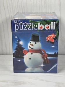 Ravensburger Collection Snowman Frosty Puzzle Ball 77 Pieces 12 cm New Sealed - Picture 1 of 6