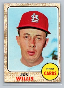 1968 Topps Don Willis #68 - St. Louis Cardinals - EX+ - Picture 1 of 2