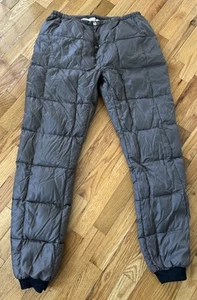 Vintage Medium Tyee Brown Quilted Down Pants Insulated Puffer Mens 1960’s 70’s - Picture 1 of 8