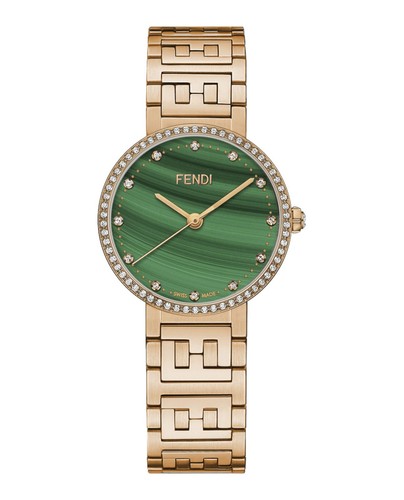 Orologio Fendi donna oro rosa 28mm bracciale moda