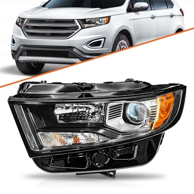 Conjunto de faros halógenos para Ford Edge 2015 2016 2017 2018 faros Foto 1 de 4