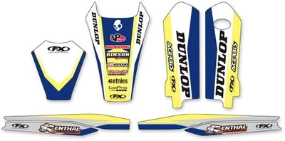 Kit de moldura universal Effex de fábrica - Husqvarna motocicleta moto cross 19-50630 Foto 1 de 3