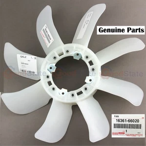 Genuine Toyota LandCruiser FZJ71 FZJ70 FZJ105 1FZ 4.5 Petrol Cooling Fan Blade - Picture 1 of 2