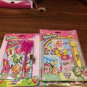 NUEVO Lote Sellado de 2 Juegos de Diarios y Bolígrafos Shopkins 2013 - Imagen 1 de 7