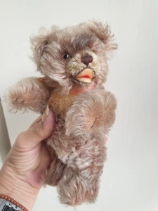  Vintage Original Steiff Zotty Teddy Bear 18cm ear button  - Picture 1 of 6