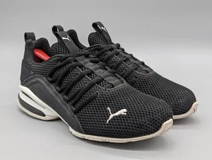 Puma Axelion LS Mens Black Athletic Running Shoes Sneakers 194384-05 Size 7 - Picture 1 of 10