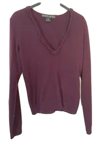 SUÉTER DE CACHEMIR RALPH LAUREN ETIQUETA NEGRA - TALLA MEDIANA - NUEVO SIN ETIQUETAS - Imagen 1 de 8