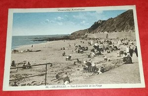 CPA 50 - GRANVILLE - Vue d'ensemble de la Plage - Bild 1 von 2